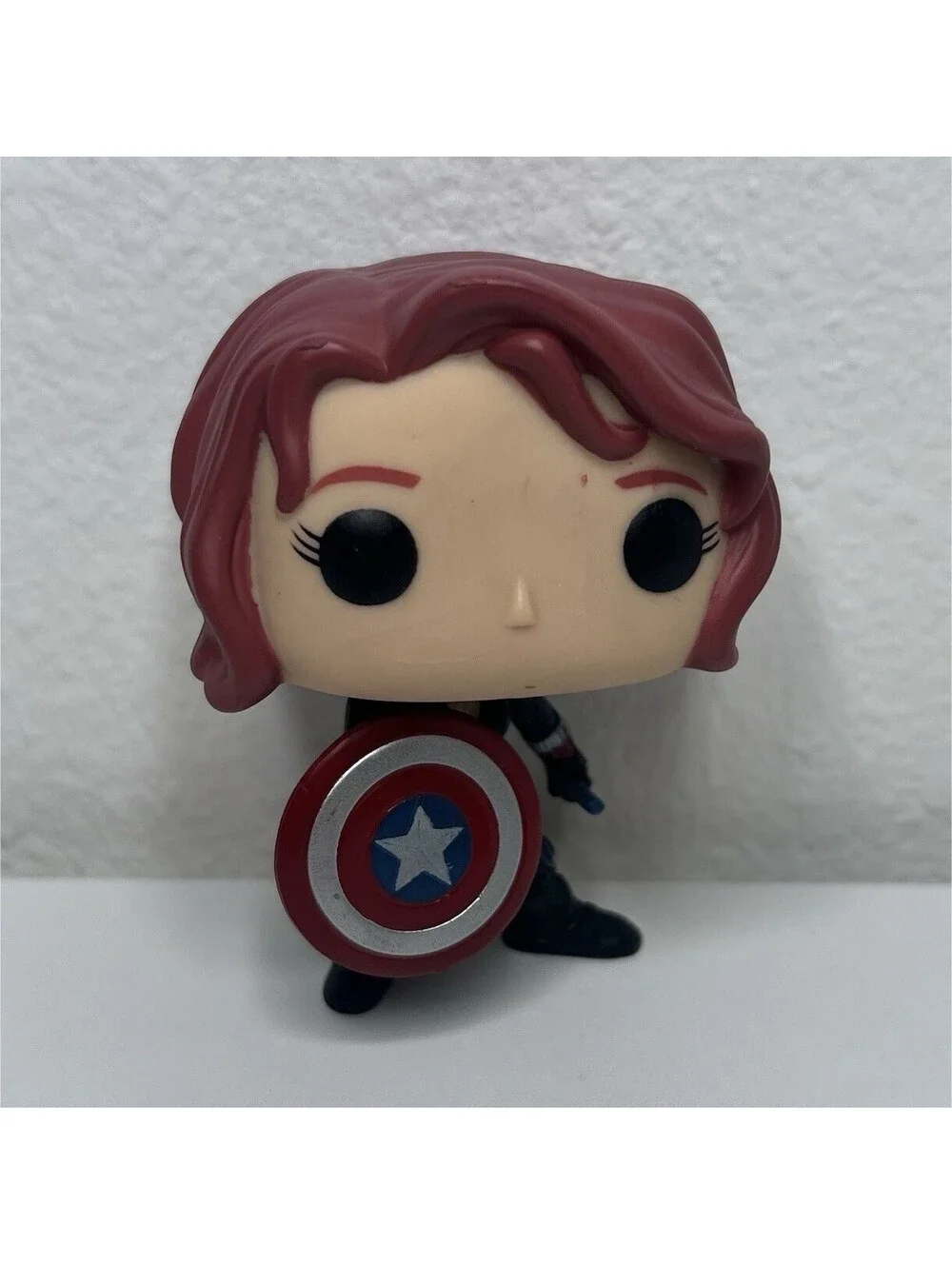 Funko Black Widow Marvel Pop! Vinyl Figure Red Hair Shield Multicolor 2015